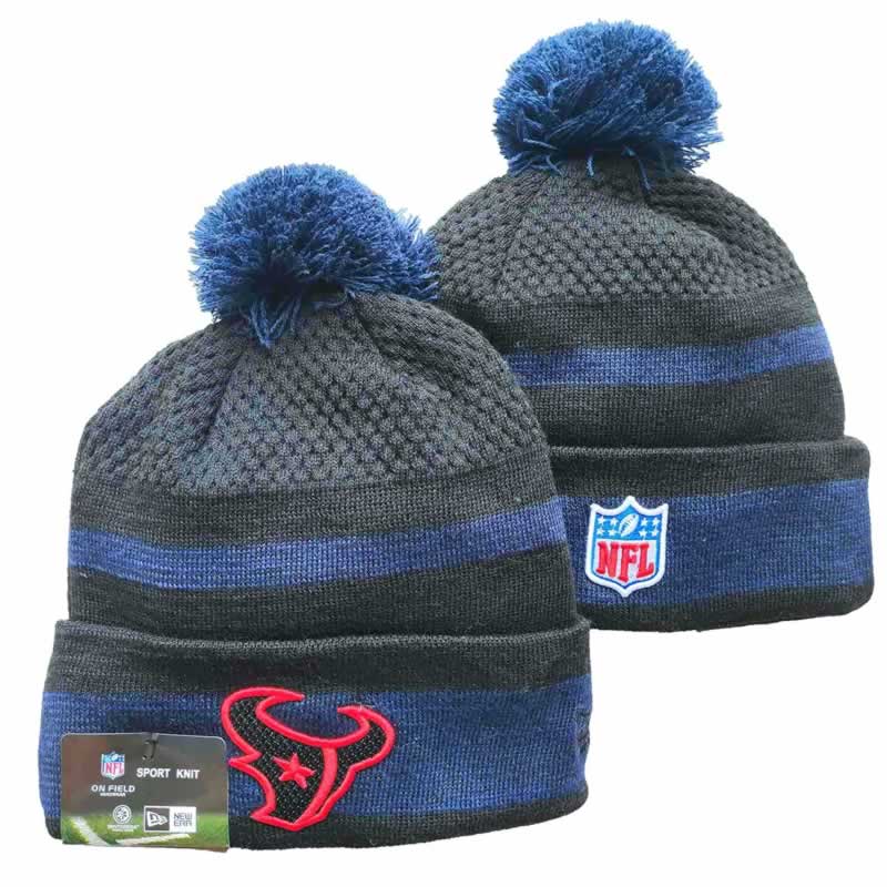 Texans Team Logo Black and Blue Pom Cuffed Knit Hat YD,We sell and wholesale Texans Team Logo Black and Blue Pom Cuffed Knit Hat YD on line form chian!